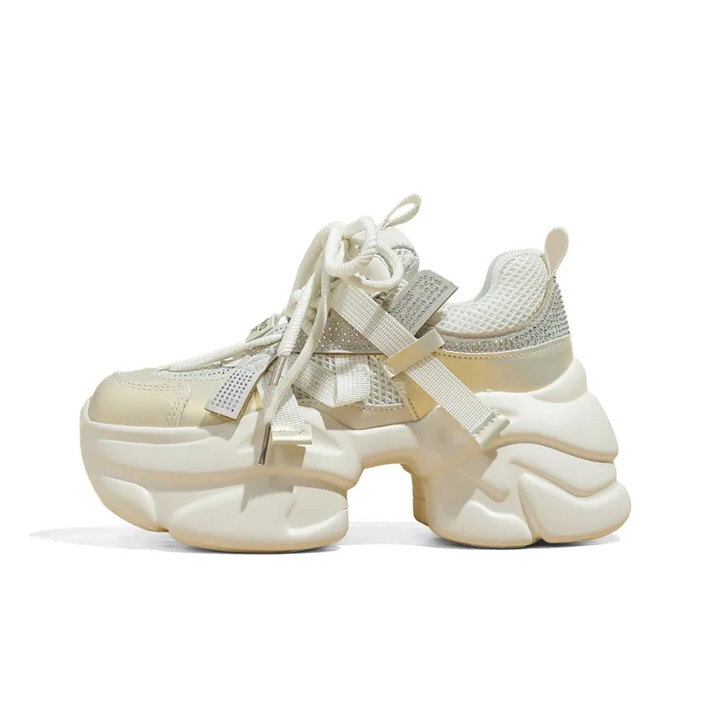 A Poinsettia Princess Chunky Sneakers Women's-0