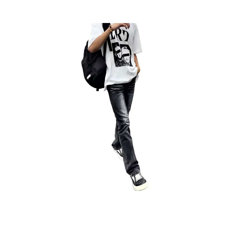 CORNILOT Jeans Unisex Black Gray Color-0