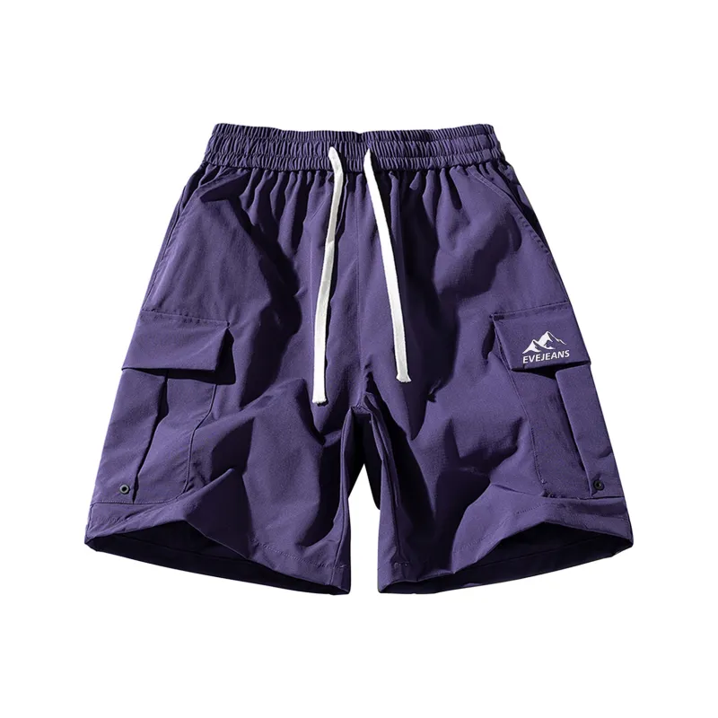 Yiwen Cargo Shorts Unisex-16