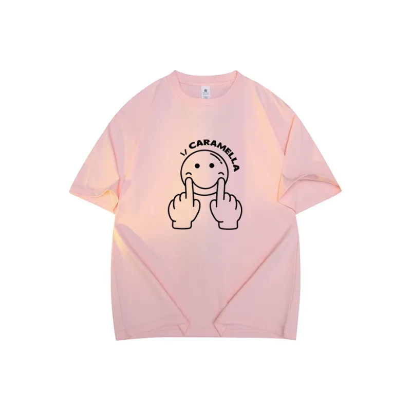 Caramella Drop Shoulder Sleeve T Shirt Women's-12