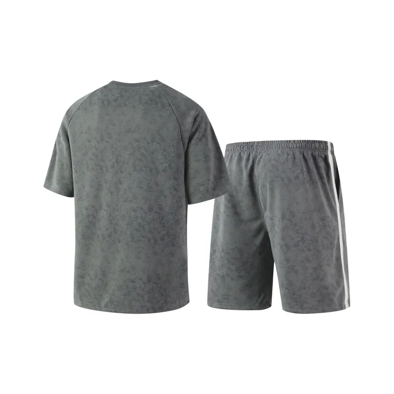FCB ARCELONA Casual Sportswear Unisex Two Piece Set-5
