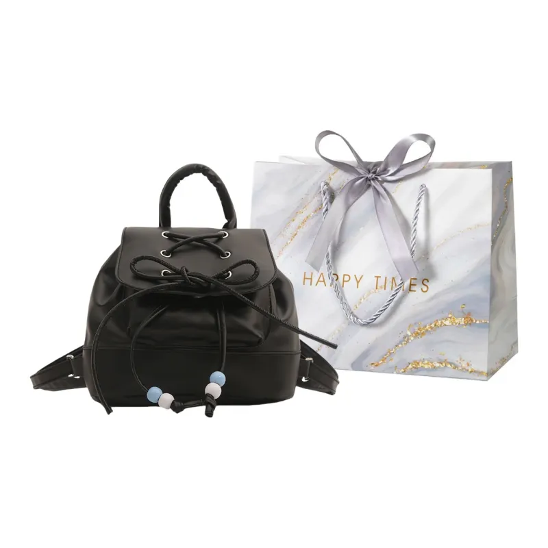 Miss Angel PU Backpack Women's White/Silver/Black/Pink-12