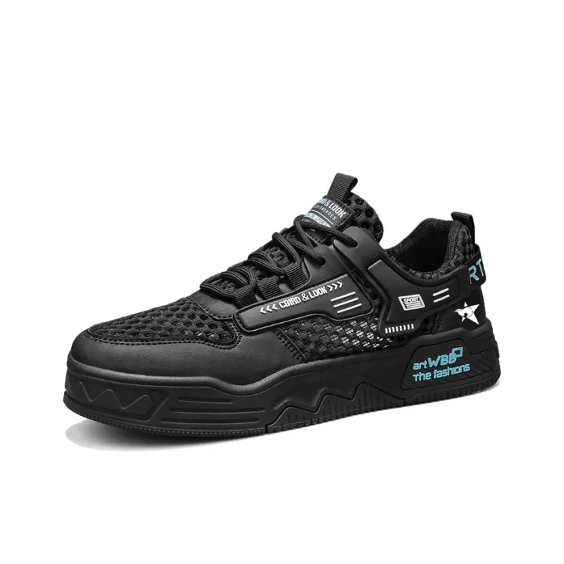 Bookish Star Anti Slip Wear Resistant Low Top Skateboard Shoes Men's-4