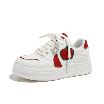 Babaya Korean Campus Style Students Platform Skateboard Shoes Women's