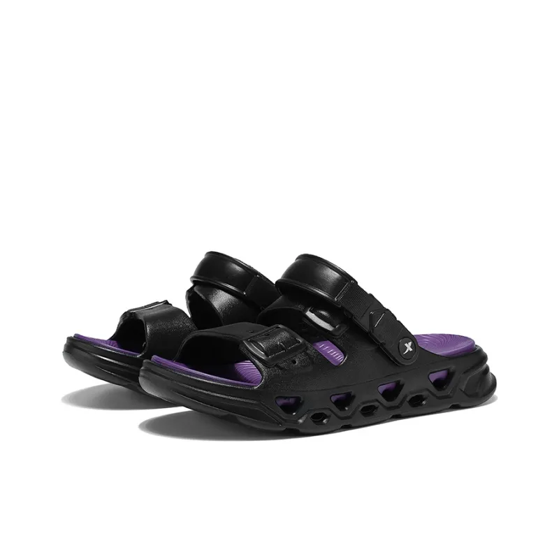 XTEP Shock Absorbers With Slip Resistant Features Slide Slippers Men's-9