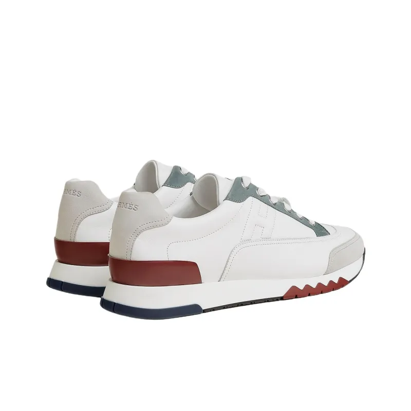 HERMES Trail Low Top Casual Shoes Men's White-1