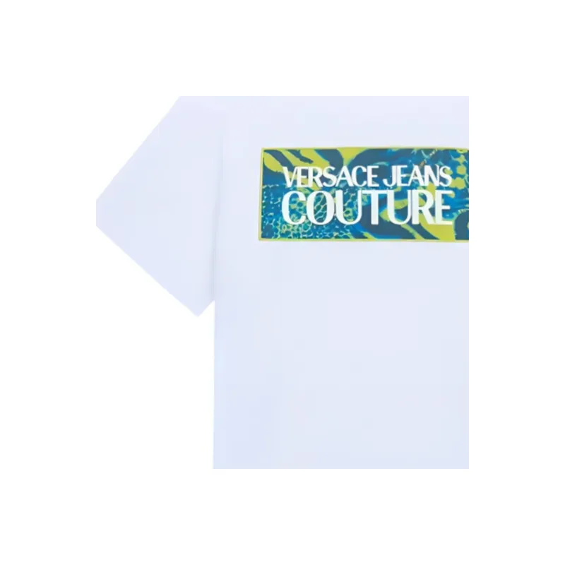 VERSACE JEANS COUTURE Logo patch T shirt-1