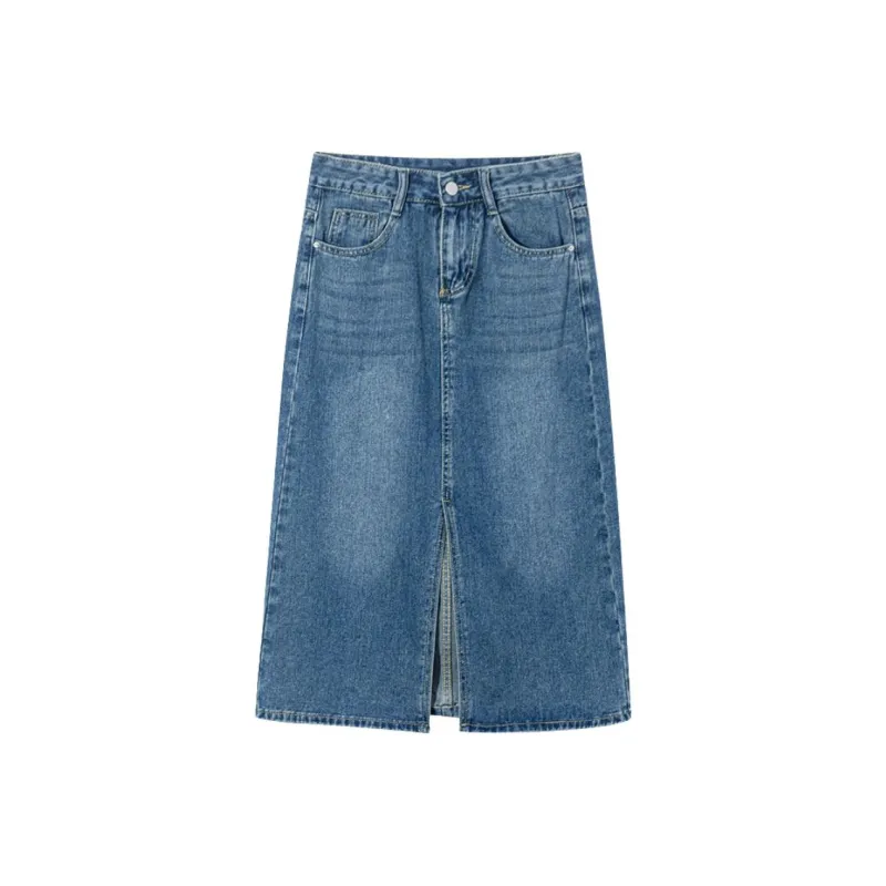 GOSO Denim Long Skirts Women's-3
