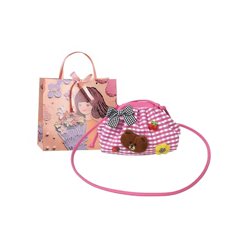 PARK DANCE Fabric Crossbody Bag Women's Multicolor-8