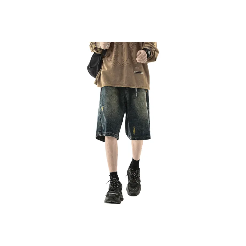 Colorful Creations Denim Shorts Unisex-0