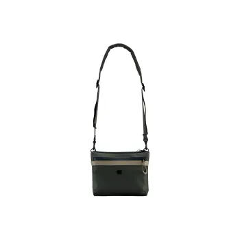 KOLON SPORT Nylon Crossbody Bag, Shoulder Bag Regular Women's Army Green