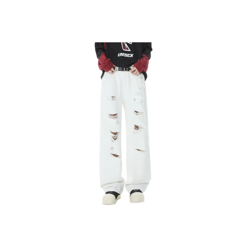 FOREVER 21 Jeans Unisex White-0