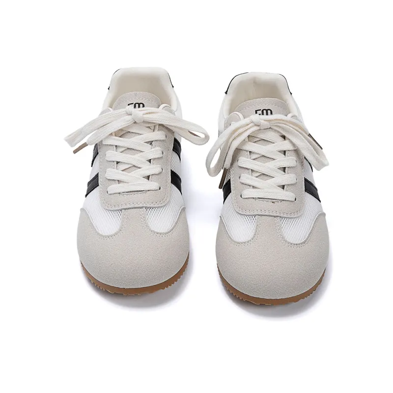 EXULL Q Low Top Casual Shoes Women's Beige Gray Black-2