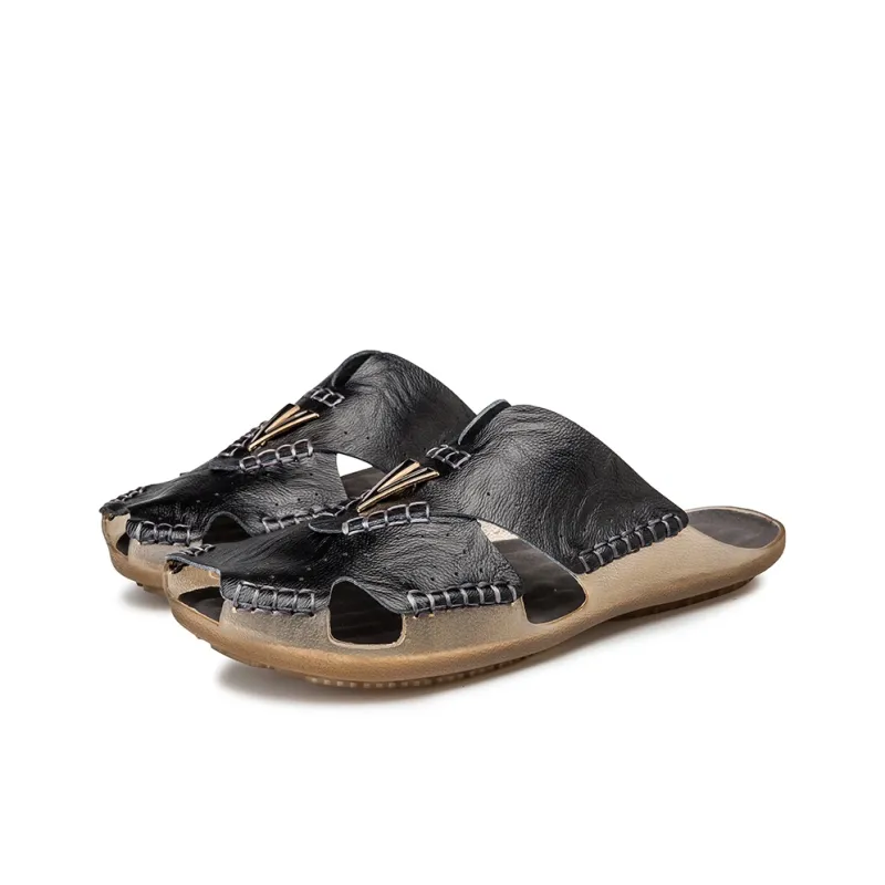 Jerden Smith Abrasion Resistant Slip Resistant Closed Toe Slippers Men's-3