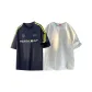 [2 Pack]Navy Blue+Pure White