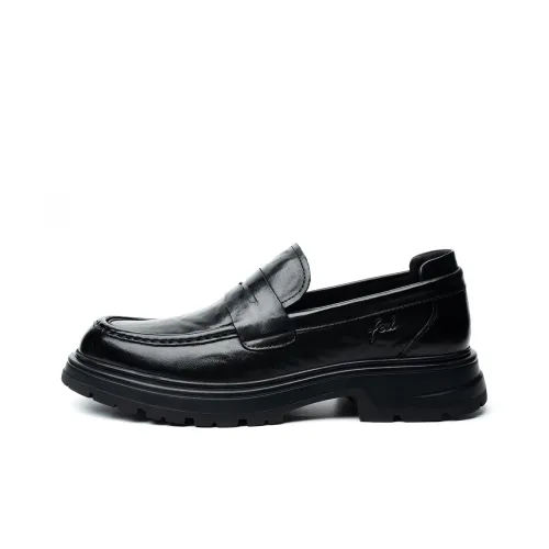 FED Men's Casual Shoes Men Low Top Black