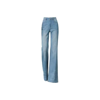 Weixi Jeans Women's Water Wave Blue