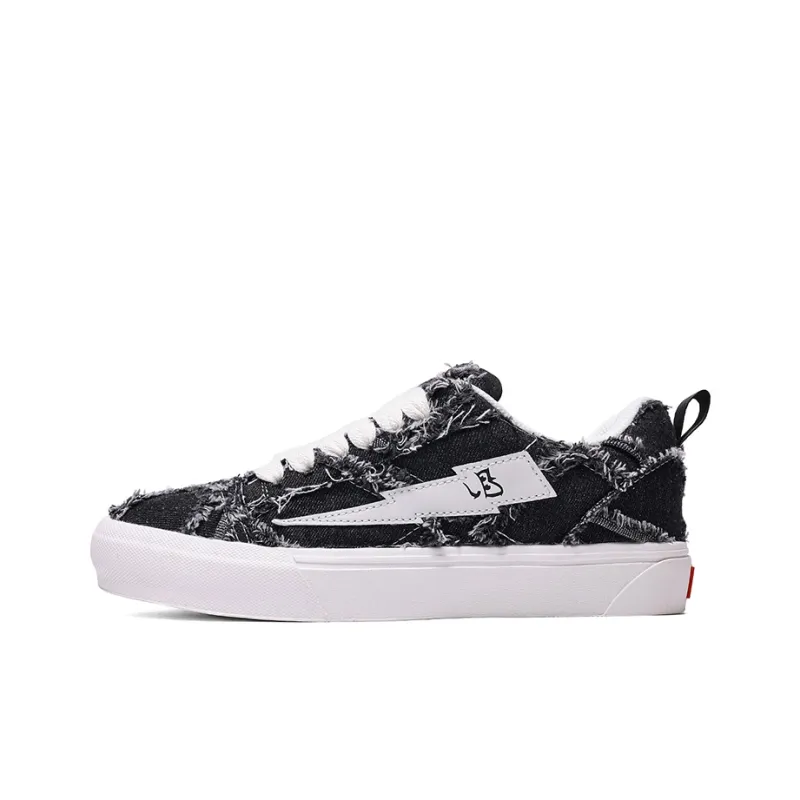 DUEPLAY Coverage, Impact Resistance, Abrasion Resistant, Balance Low Top Skateboard Shoes Unisex-5