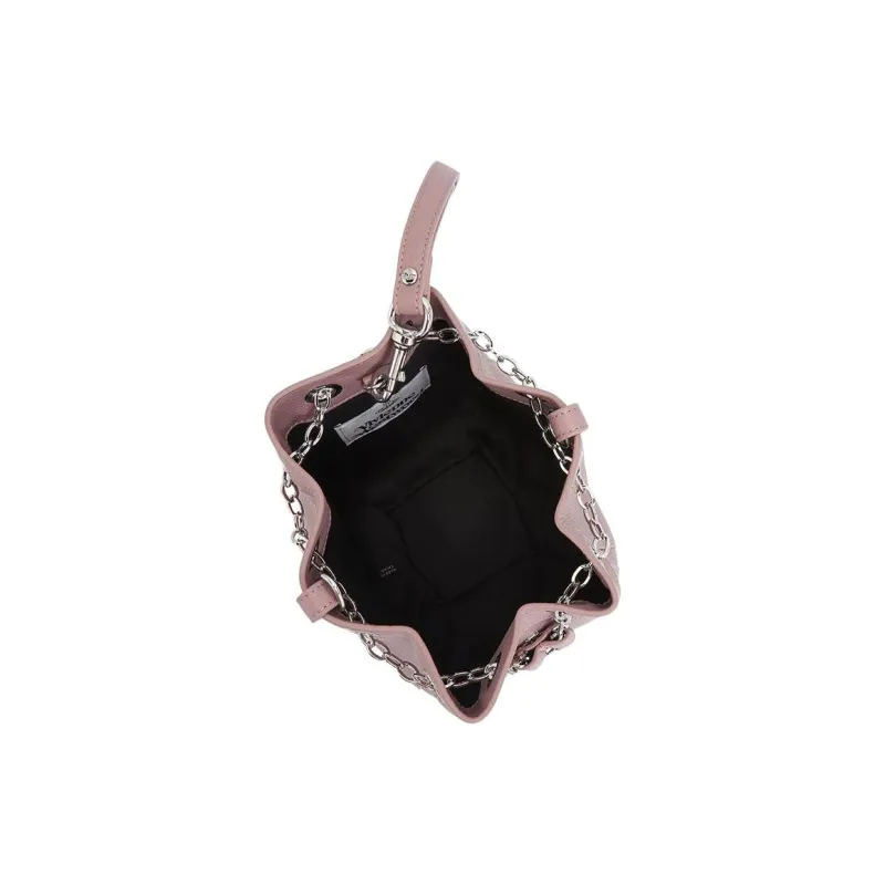 Vivienne Westwood Polyurethane Bucket Bag, Shoulder Bag, Crossbody Bag, Handbag Women's Light Purple-5
