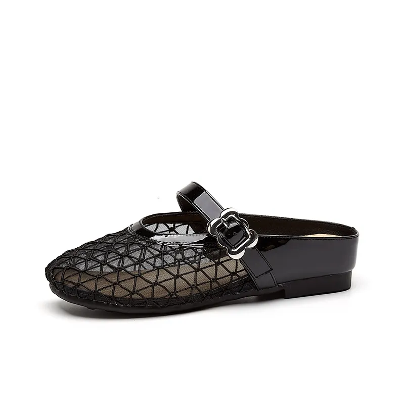DAPHNE Abrasion Resistant Slip Resistant Closed Toe Slippers Women's-5