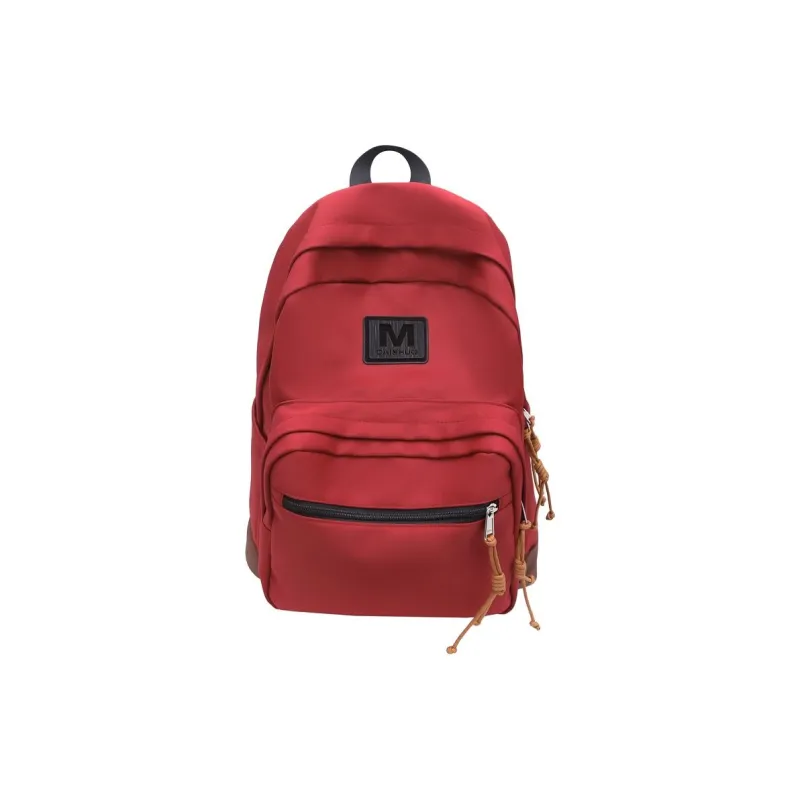 Banner The Piggy Nylon Backpack Regular Unisex Gray/Red/Orange/Blue-1