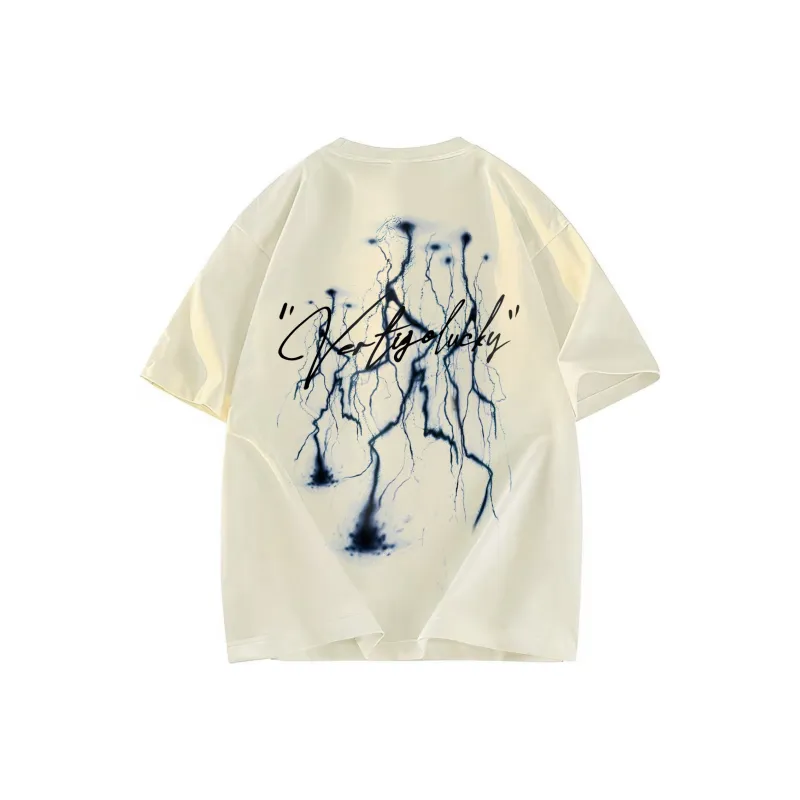 A02 T-Shirts Unisex Light Beige Apricot-0