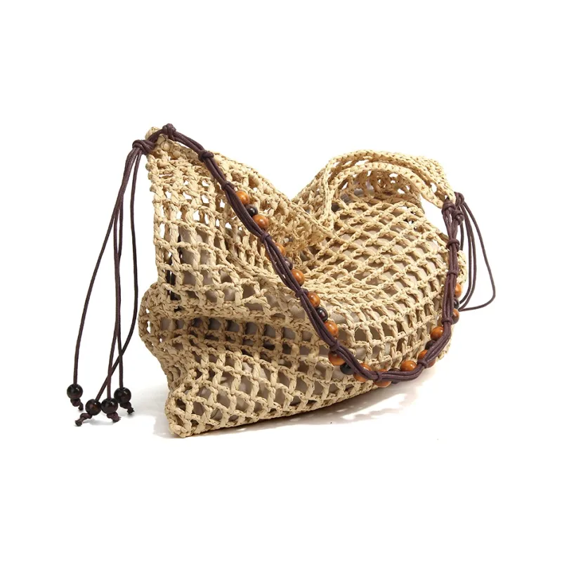 YOCAMU Mat Grass Tote Bag, Shoulder Bag Women's Multicolor-4