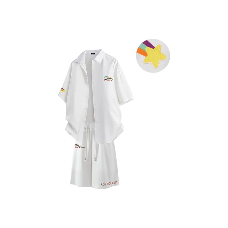 PAUL COSTELLOE Shirt Matching Set Unisex-7