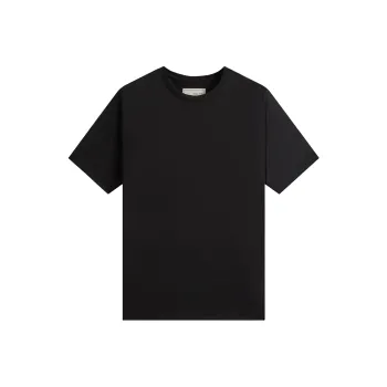 KITH SS25 Pima Heathrow T Shirt Men's Black