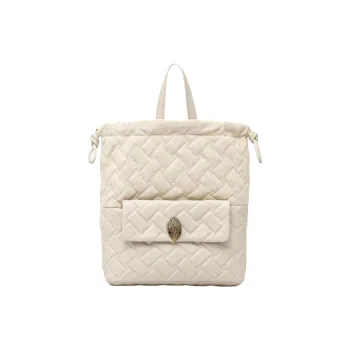 Kurt Geiger London Kensington Calfskin Backpack Women's Ecru
