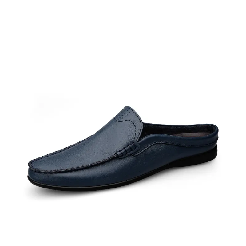 British Knights Abrasion Resistant Slip Resistant Closed Toe Slippers Men's Blue-1