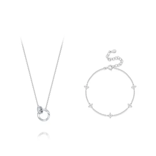 KUMET Sterling Silver Necklaces Women's