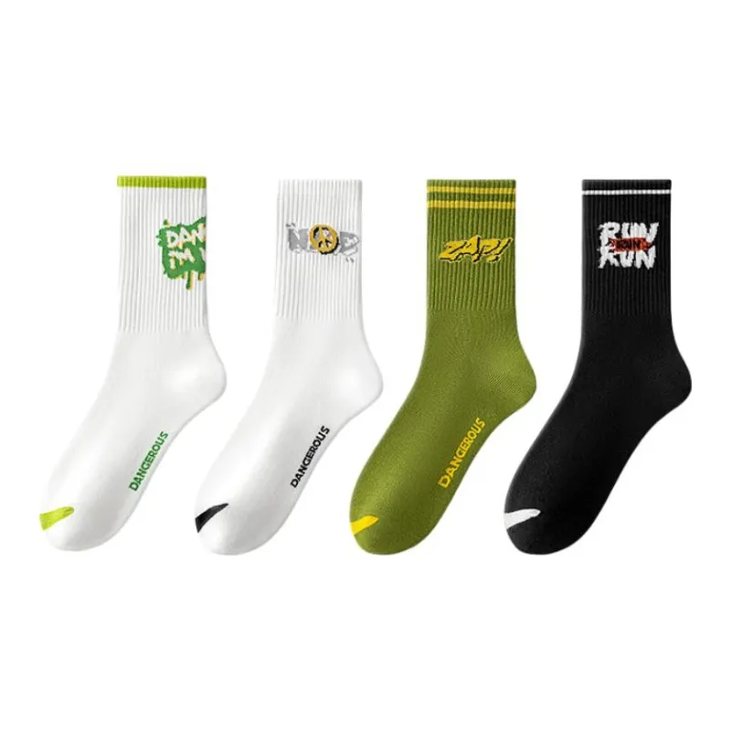 ROBINHOOD Mid Calf Socks Men's 4 Pack-2