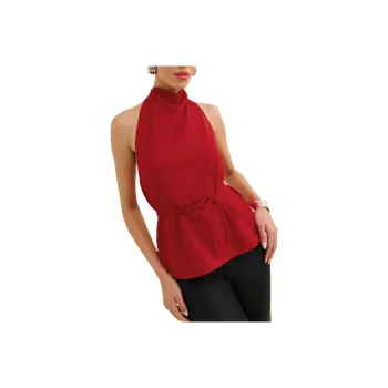 Reformation Tank Tops Women's Red