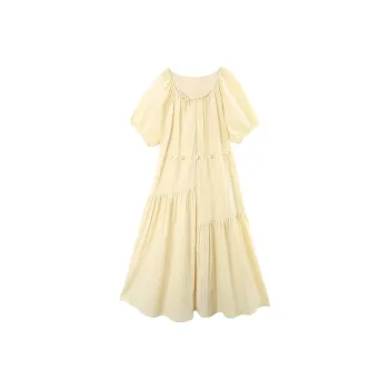 A Paradise For Awakening Short Sleeved Dress Women's