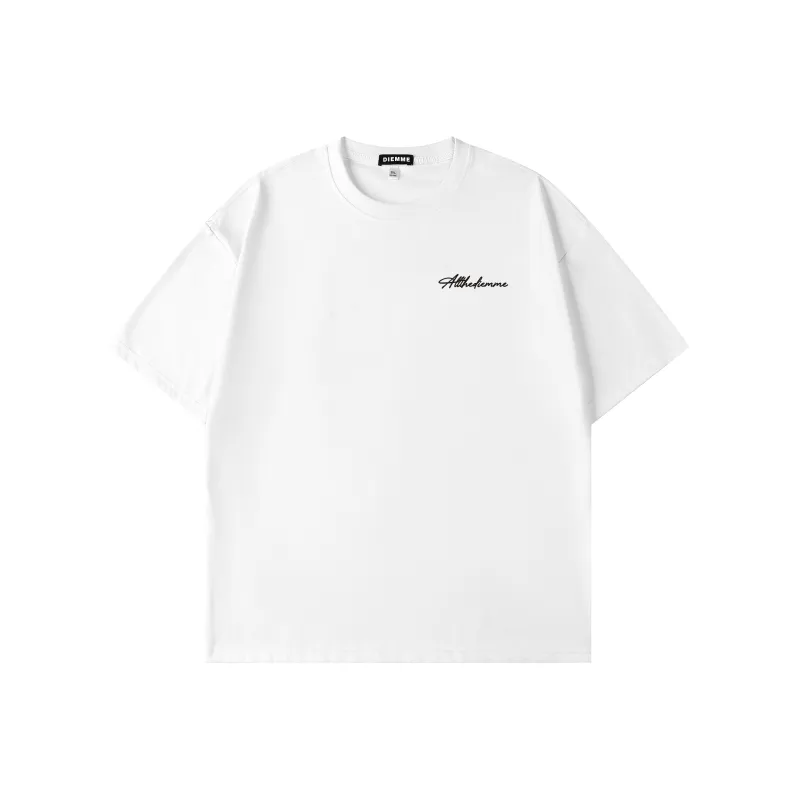 DIEMME Crew Neck Short Sleeved T Shirts Unisex-5