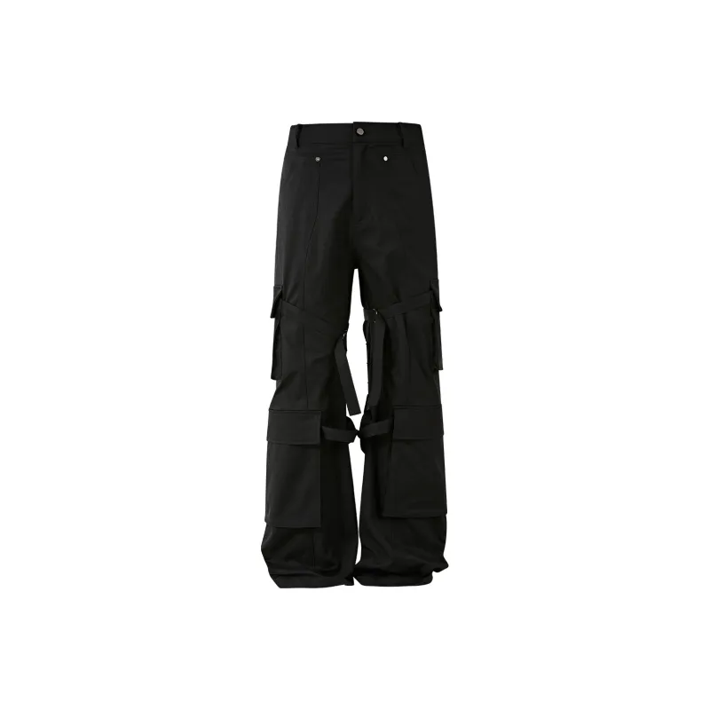 PASET Casual Pants Unisex Black-0