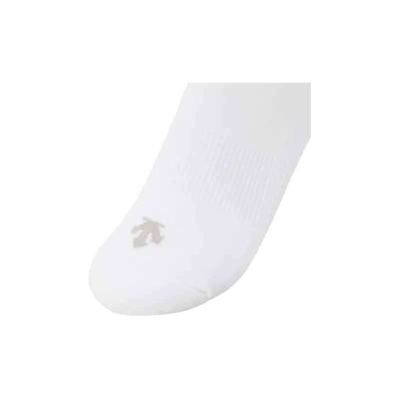 DESCENTE Mid Calf Socks Women's 1 Pack White-3