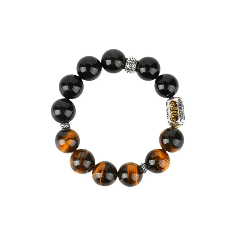 Regalrose Tiger's Eye Stone Bracelets Unisex-0