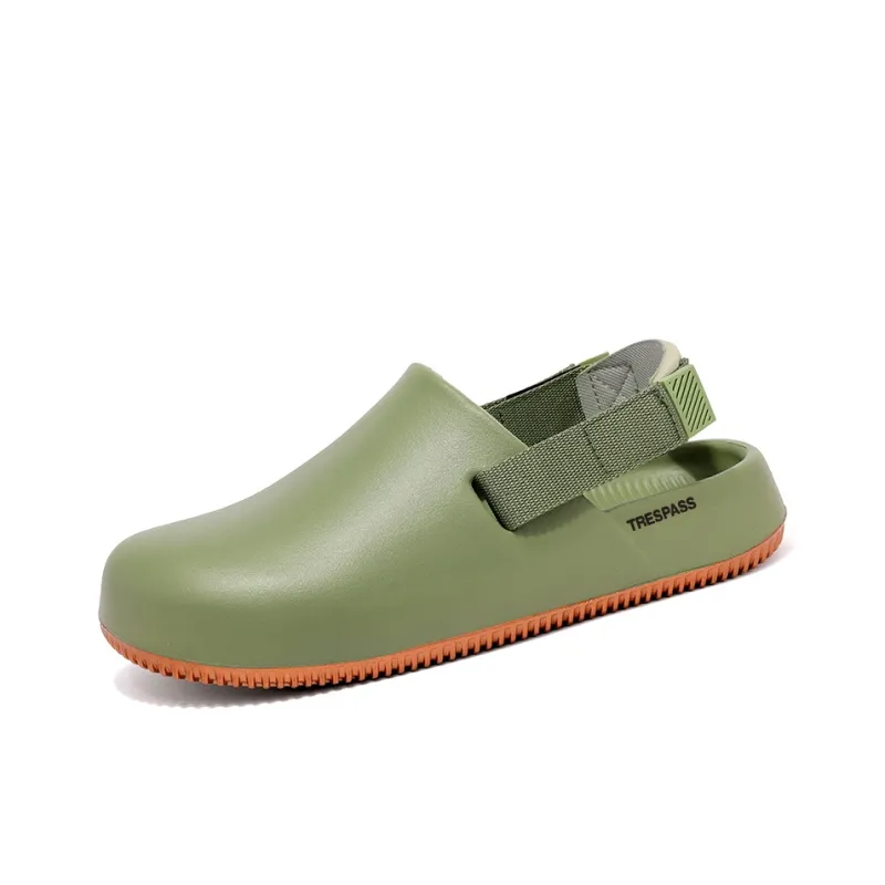 TRESPASS EVA Quiet, Odor Resistant, Slip Resistant, Antibacterial Closed Toe Slippers Unisex-8