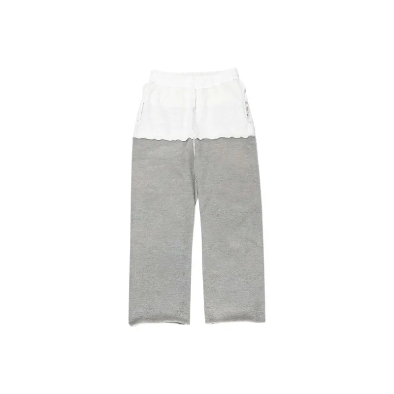 Bowwow SS25 SNOW FLAKE SWEAT PANTS Knitted Sweatpants Unisex-2