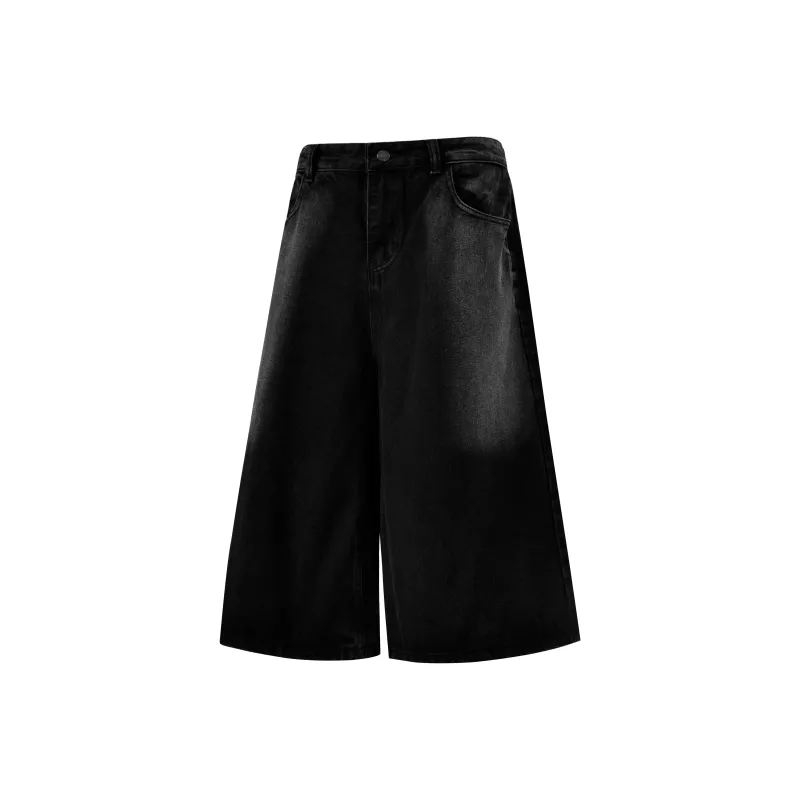 BEETLE TOWN Denim Shorts Unisex-0