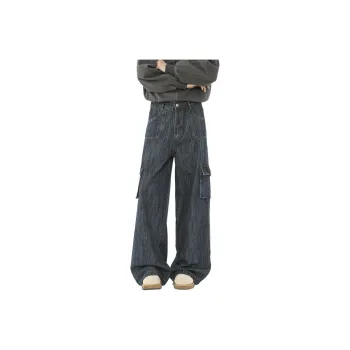 GY.VG Jeans Unisex Dark Blue