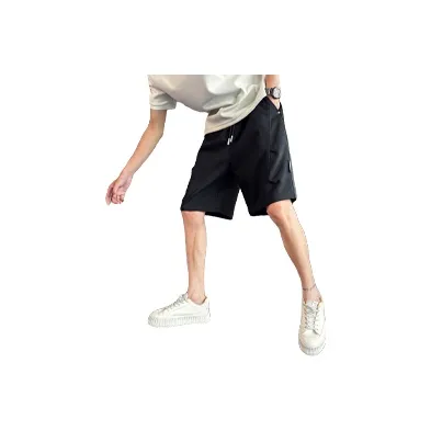 GLFL Casual Shorts Unisex Black-1