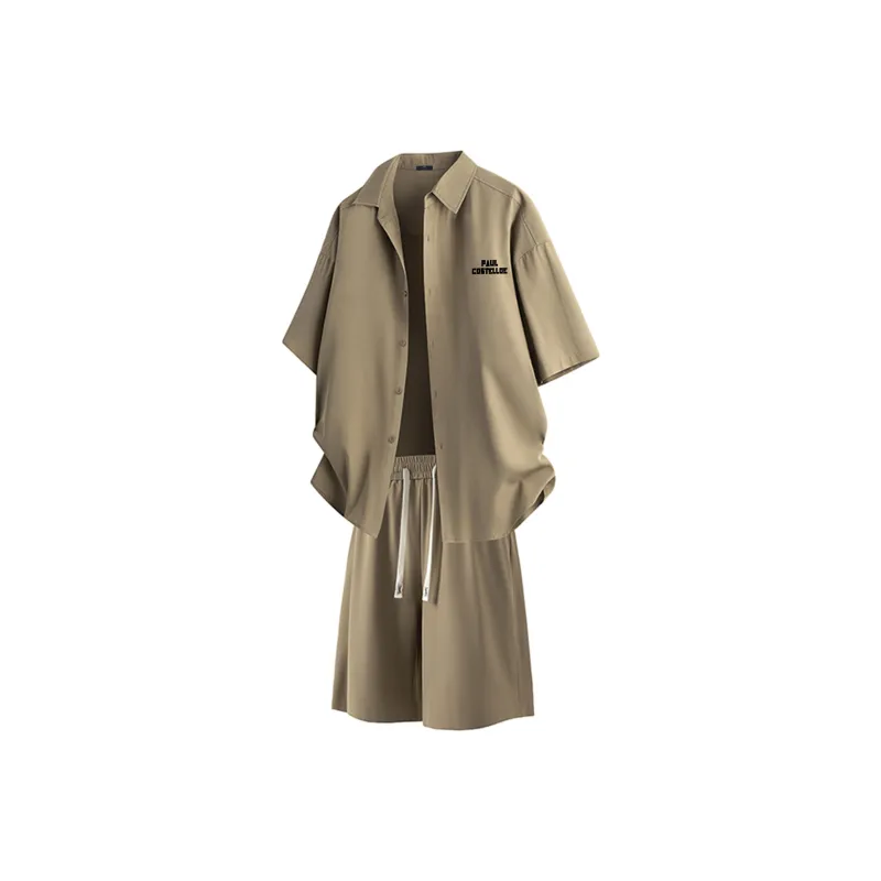PAUL COSTELLOE Shirt Matching Set Unisex-11
