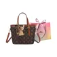 Monogram Brown Strap Accessories-Shopping Bag