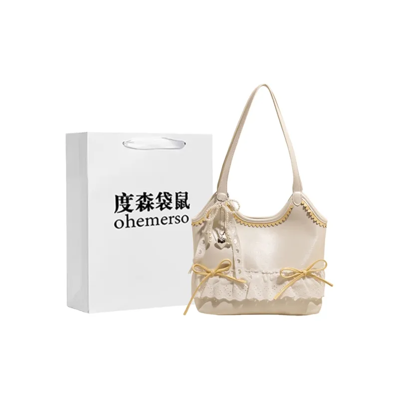 Dusen Kangaroo PU Shoulder Bag Women's Multicolor-12