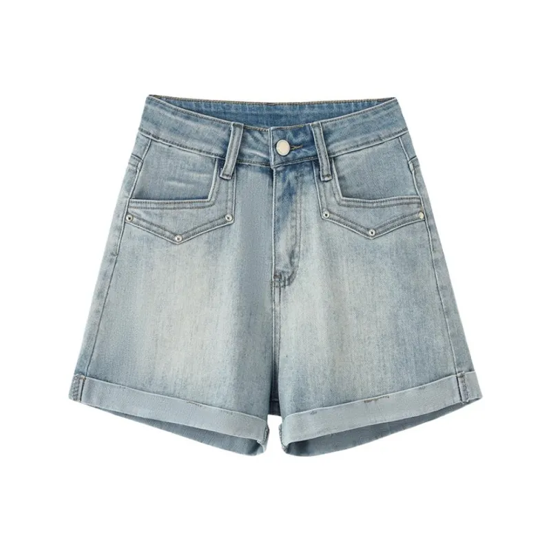 GOSO Denim Shorts Women's Blue-0
