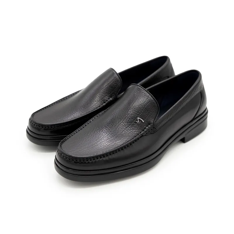 Satchi Business Slip on, Dress Shoes Men's Black-2
