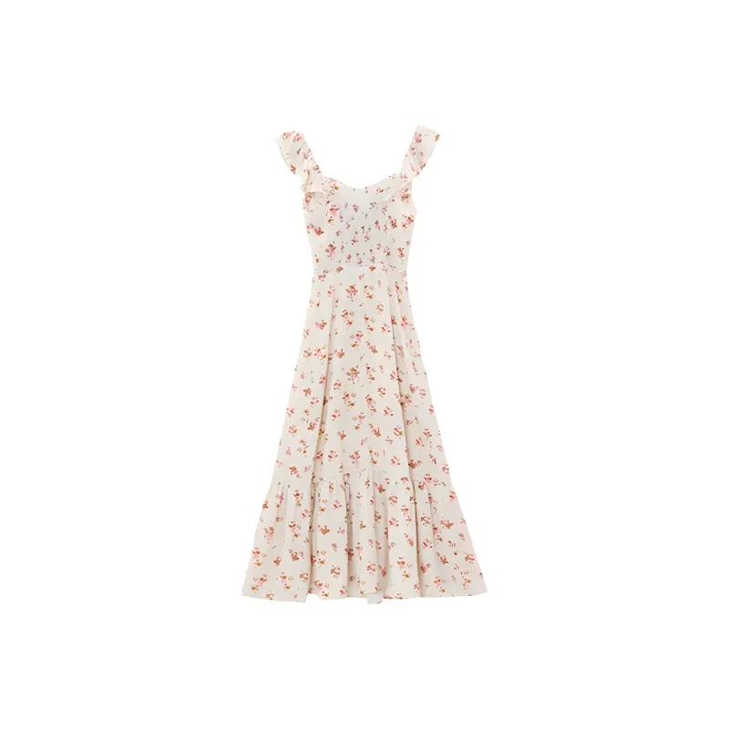 CZMO Slip Dresses Women's Beige-1